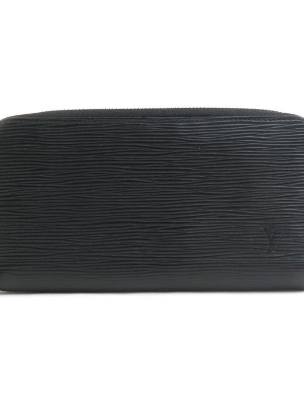 LOUIS VUITTON Epi Zippy Wallet Long Wallet Black Epi Leather -
